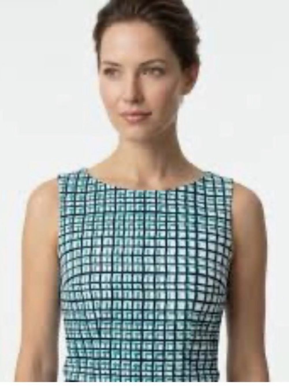 Kate Spade New York Tatiana Blue Green Peplum Top Shirt Blouse $228